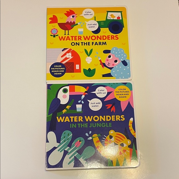 Water Wonders Other - Water Wonders On The Farm & In The Jungle Activity Water Books By Kane Miller
